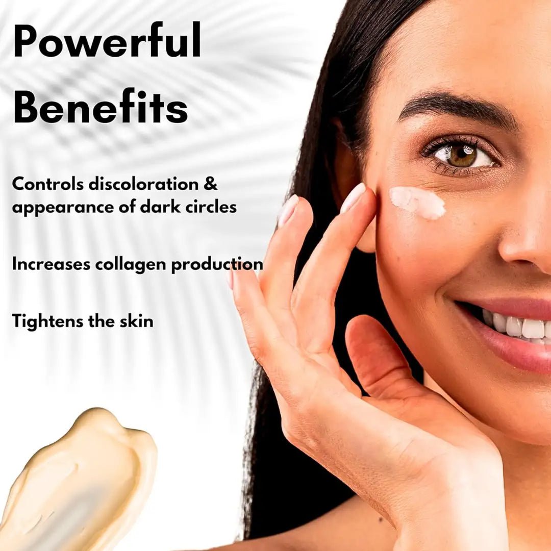 SHOWSTOPPERUNDEREYECREAM - Enchanting Showstopper Under Eye Cream for Dark Circles & Puffiness with Quinoa & Hyaluronic Acid | Anti - Aging Eye Cream for Fine Lines, Hydration... - Looknstyle