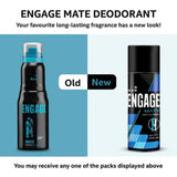 eng321 - Engage Man Bodylicious Deodorant Spray - Mate (150ml) (Pack of 2) - Looknstyle
