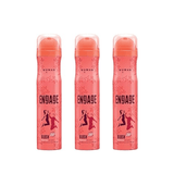 eng94 - Engage Women's Blush Deodorant Spray (165ml) - Pack of 3 - Looknstyle