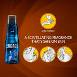 Engage Deo Combo 2 Intrigue & 1 Spirit 165 ml Deodorant Spray - For Men  (495 ml, Pack of 3)