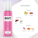 evy6 - ENVY Blush Deo Long Lasting Fragrance Deodorant for Women (120ml) - Looknstyle