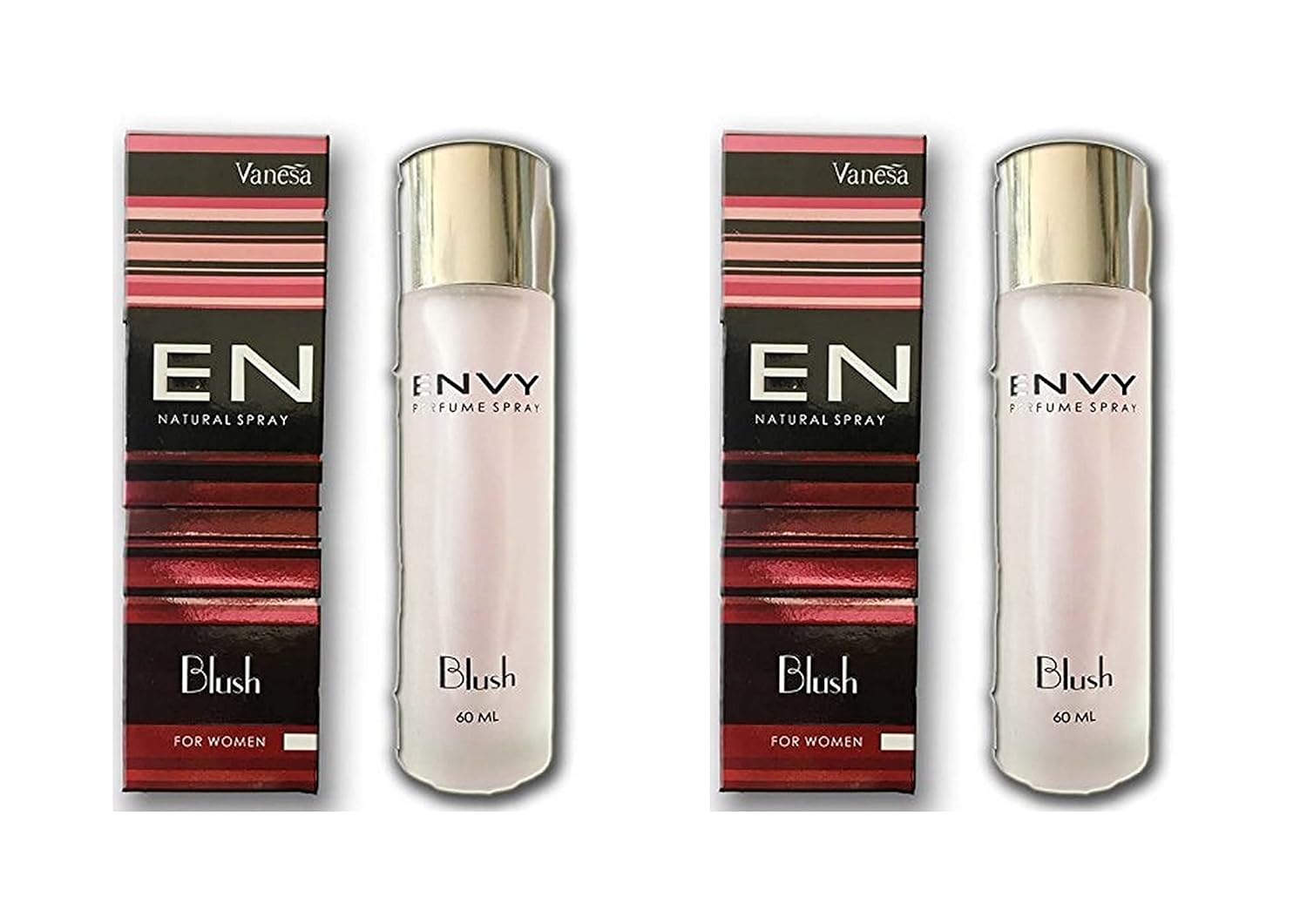 evv3 - Envy Blush Perfume, 60 ml, Pack of 2 - Looknstyle