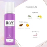 evy36 - ENVY Kiss Deodorant | Long Lasting Deo Perfume Spray For Women (120ml) - Looknstyle
