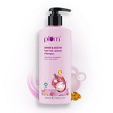Plum Onion and Biotin Shampoo for Hairfall Control | Paraben Free | Enriched with Onion Extract, Biotin, D-Panthenol | Boosts Scalp Health | 250 ml