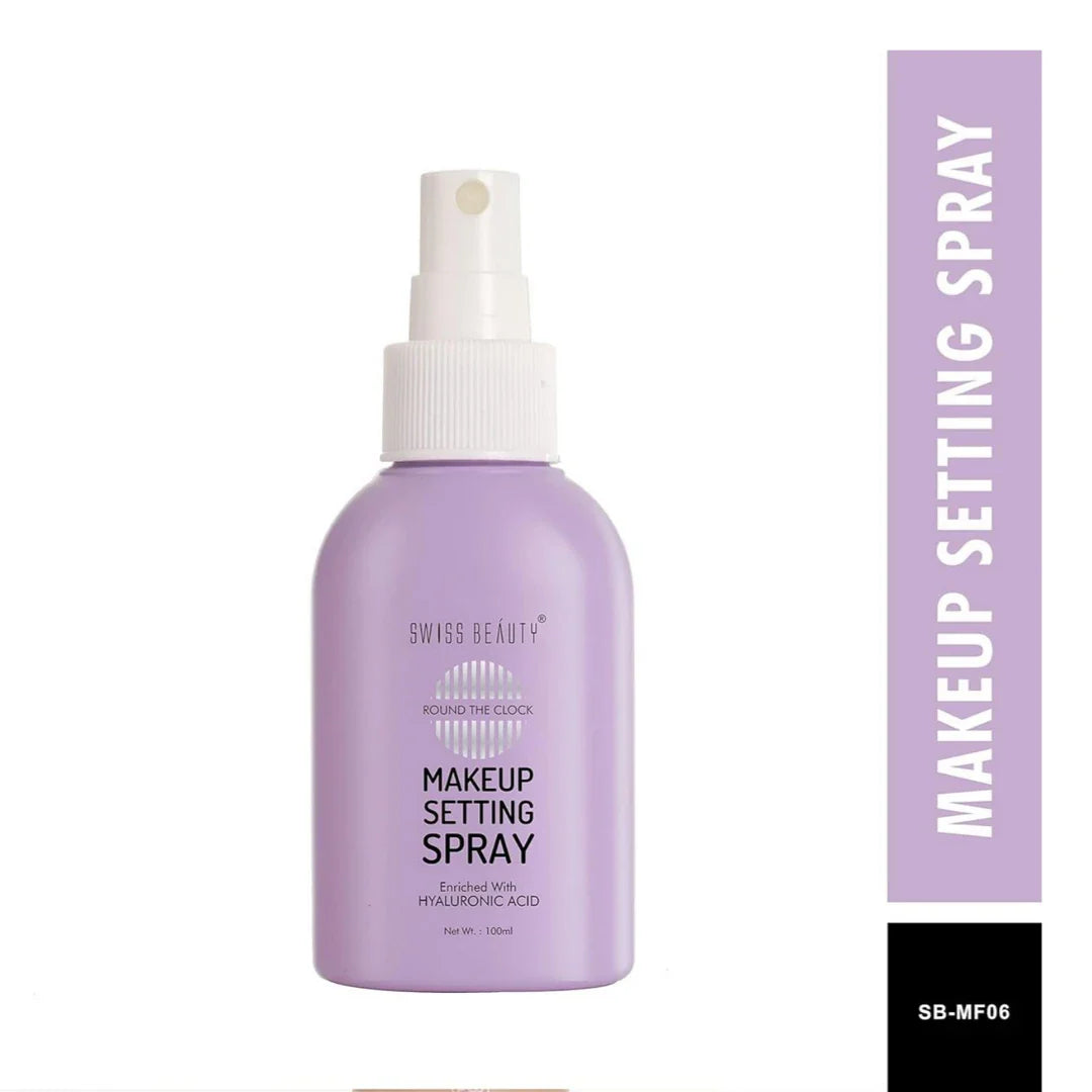 Swiss Beauty Round The Clock Makeup Setting Spray, 100ml