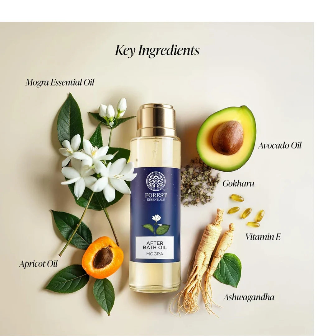 Forest Essentials After Bath Oil Mogra