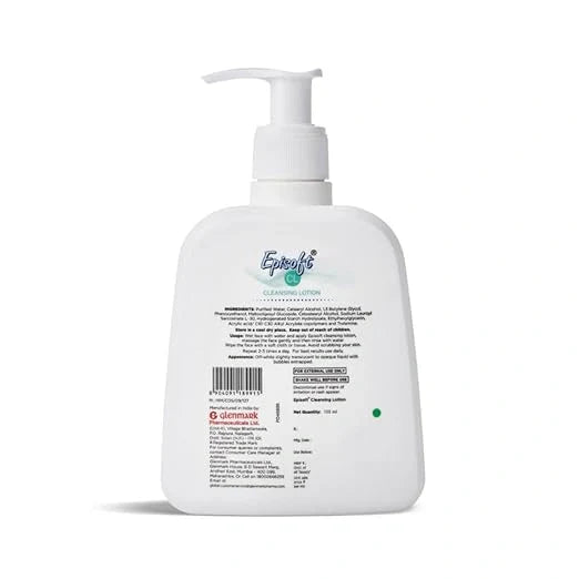 Glenmark Episoft Cleansing Lotion for Sensitive & Dry Skin