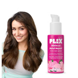 PLIX - THE PLANT FIX Hibiscus Bond Repair 10-in-1 Hair Serum | FiberHance™ | Repairs Damage Hair | Strengthens Keratin Structure | Provides 3X strengthening | 50ml