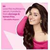 PLIX - THE PLANT FIX Hibiscus Bond Repair 10-in-1 Hair Serum | FiberHance™ | Repairs Damage Hair | Strengthens Keratin Structure | Provides 3X strengthening | 50ml