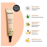 QUENCH BOTANICS Brightening Natural Cream Concealer With Rice Water & Aloe Vera All Skin| Conceals Dark Circles & Brightens Under Eyes | Made In Korea (Light Medium), 10Ml
