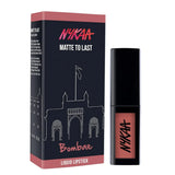 Nykaa Matte to Last No Transfer Long Lasting Lipstick - bombae (3.5g)