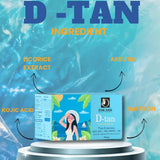 pak dee D Tan Feel The Glow Tan Control Kojic Acid Milk Protein AHA Specific Regimen For Tan Removal 500 Gm (D-tan 1)
