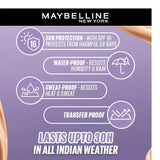 Maybelline New York Super Stay Lumi-Matte Liquid Foundation - 128, Up To 30H Long Wear, Water & Transfer Proof. SuperStay Lumi-Matte Liquid Foundation comes with Non-comedogenic & Vegan Formula | 35ml