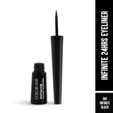 Colorbar Infinite 24 Hours Opaque Eyeliner Gel, Black 001, 2.5Ml | Non-Transfer, Sweat Proof Formula | Lasts Upto 24 Hours