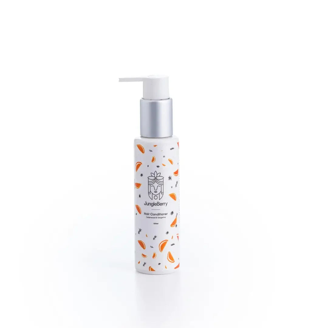 JUNGLE BERRY Cedarwood & Tangerine Conditioner with Vitamin C | Detangles & Repairs Damaged Hair 100 m
