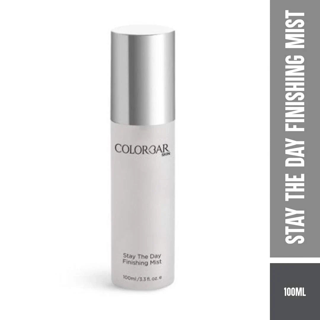 Colorbar Stay The Day Finishing Mist, 100 ml | Hydrates and tones skin | Soothing formula that instantly lifts dull, dry skin.