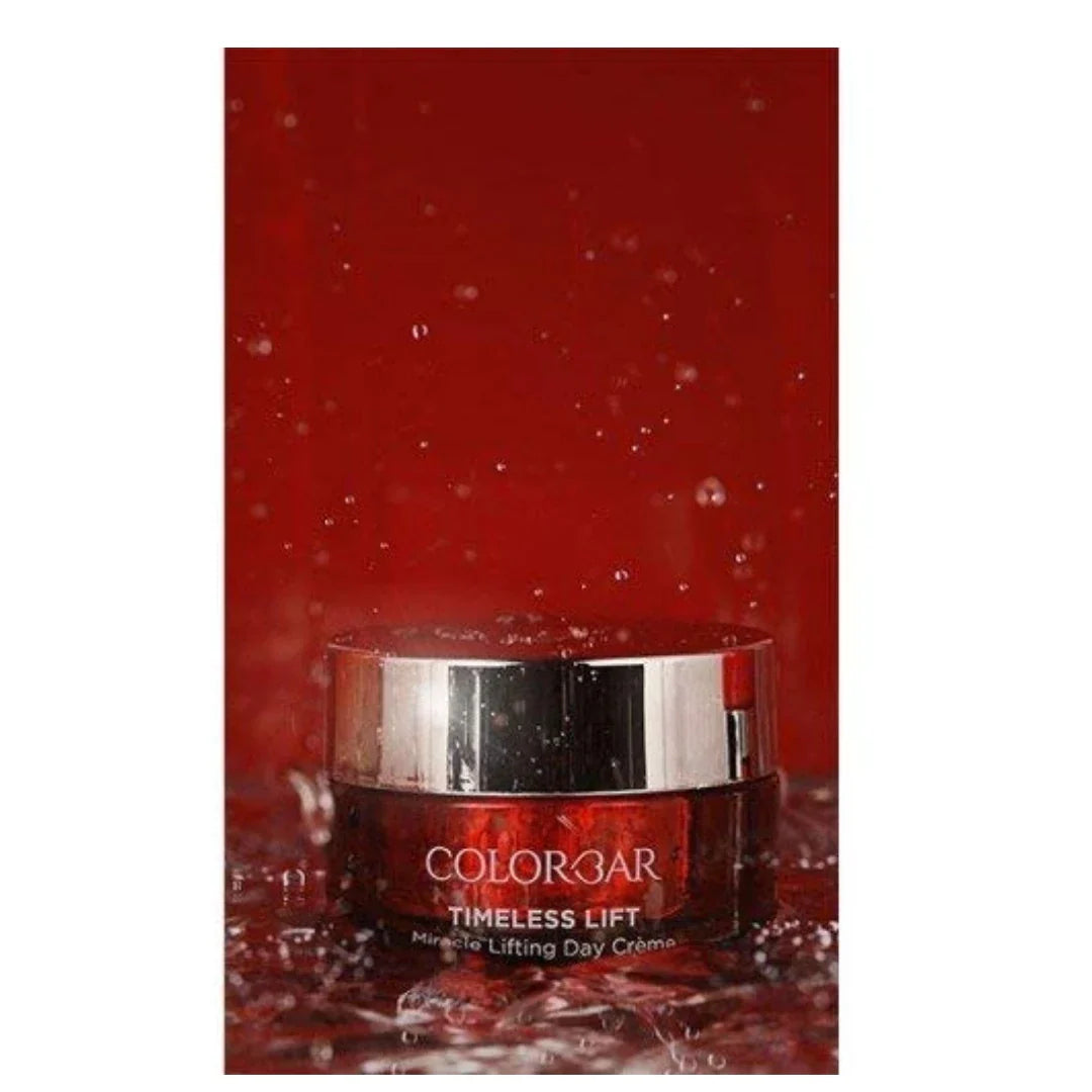 Colorbar Cosmetics Timeless Lift Miracle Lifting Day Crème, 25 g | Nourishing day creme | SPF 15 protects against harmful sun damage | Dermatologically tested