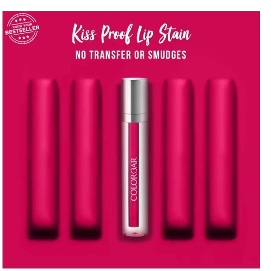 Colorbarlip stinking rich 010 - Colorbar Kiss Proof Lip Statin Matte Finish, Haute Latte 007, 6.5ml | Enriched with vitamin E | Preservative free | Longlasting - Looknstyle