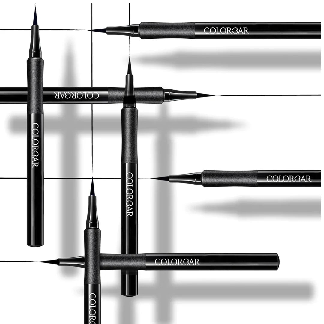 Colorbar Ultimate Eye Liner, Black, 1ml | Waterproof | Transfer-proof | Lasts upto 16 hours