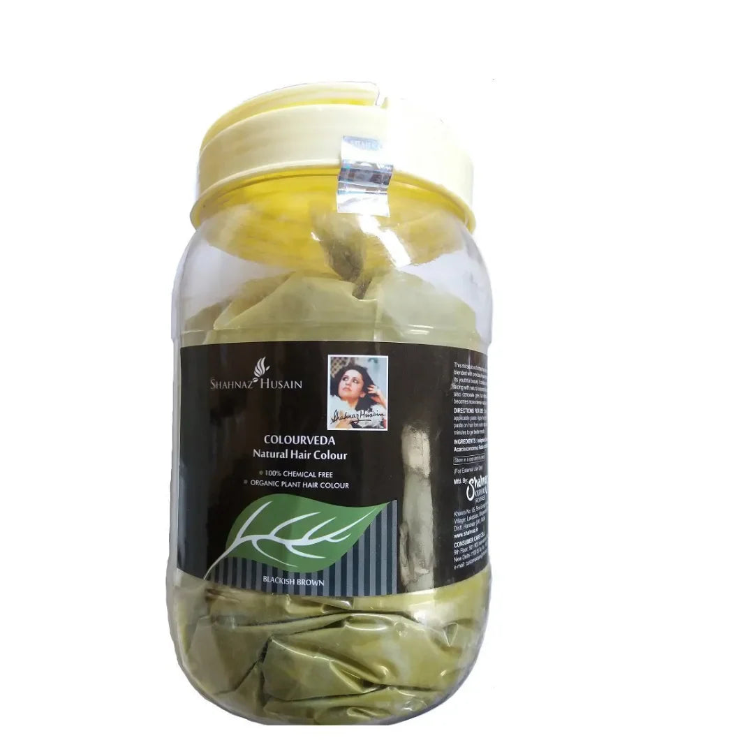 Shahnaz Husain Colourveda Natural Hair Color | 100% Chemical Free | Organic Plant Based Hair Colour (500 gm)