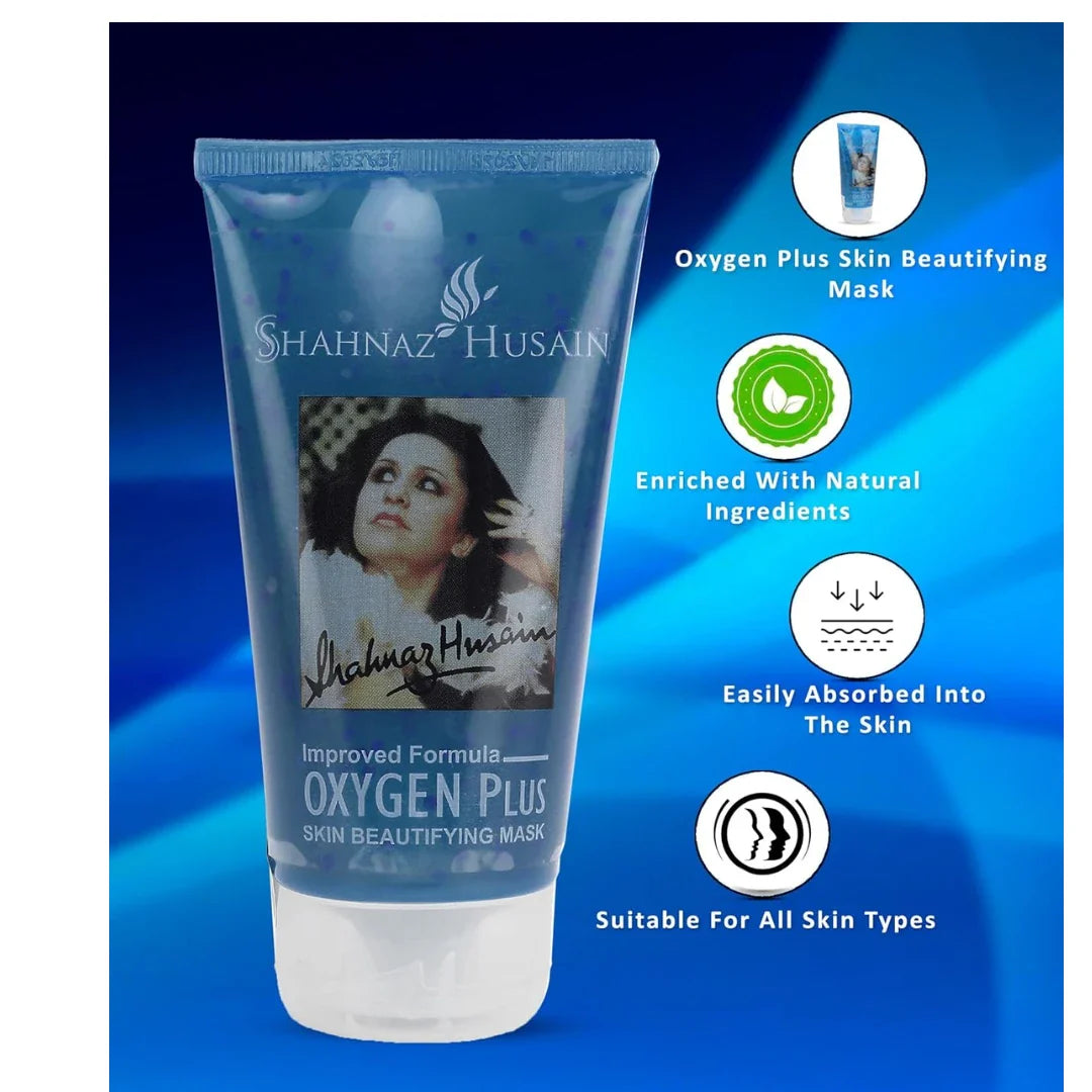 Shahnaz Husain Oxygen Plus Skin Beautifying Mask, 150gm