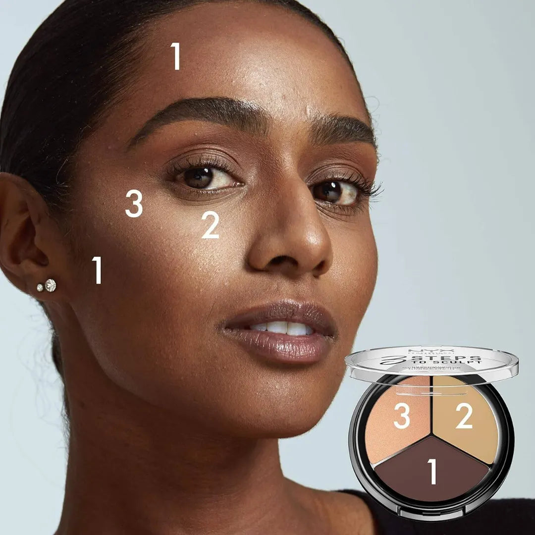 NYX Professional Makeup 3 Steps To Sculpt
