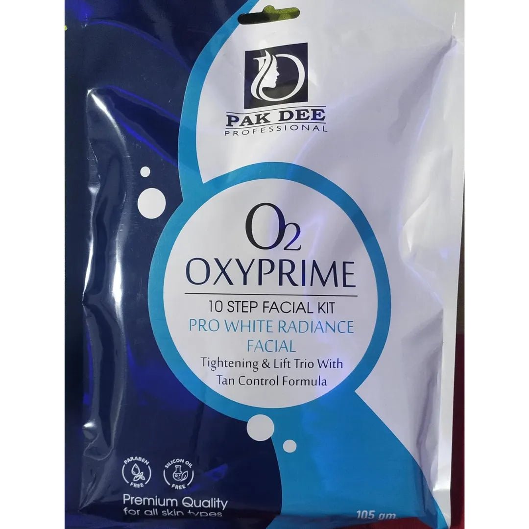 pakdee oxyprimefacialkit - Pakdee Oxyprime Pro White Radiance Facial Kit - Looknstyle