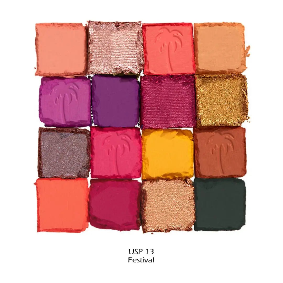 1 NYX Ultimate Shadow Palette Eyeshadow " USP13 - Festival " *Joy's cosmetics*
