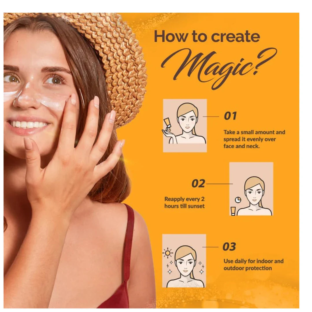 Colorbar Face the Sun Broad Spectrum Daily Face Protector, 50 ml | Enriched with Olive Leaf Extract and Vitamin E | 100% Vegan, Paraben Free and cruelty free