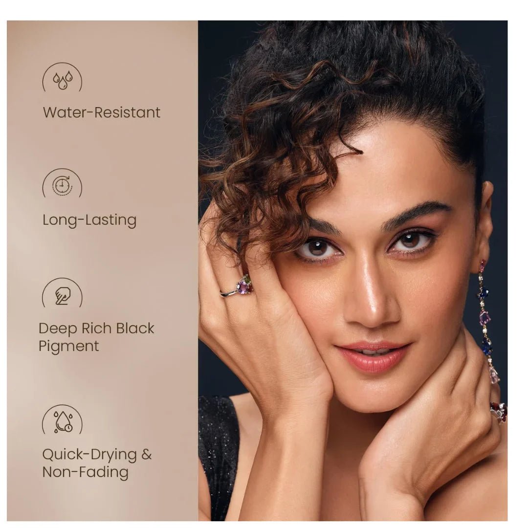 sbliner - SWISS BEAUTY Eyeliner, Eye MakeUp, Black, 4ml - Looknstyle