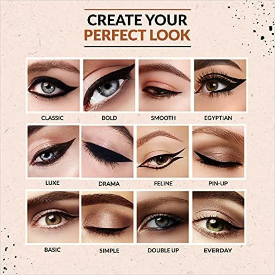 Colorbar Wink With Love 14Hrs Stay Gel Eyeliner Black Charm-001 | Shine| Water-Resistant | Smudge Proof | Lasts For 14 Hours