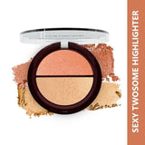 Colorbar Sexy Twosome Highlighter | Long wearing | Multidimensional effect | Light weight | Gives seamless complexion | 100% Vegan