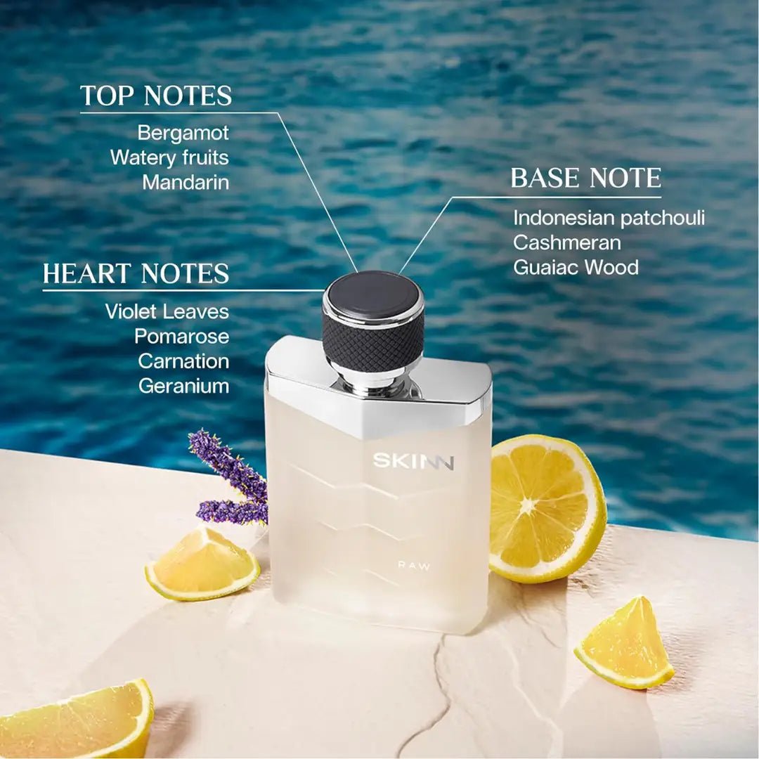 skinnraw - Skinn By Titan | Raw Perfume - 100 Ml | Perfume For Man | Gift for Men | Premium Fragrance | Grooming Essentials | Long Lasting Smell for Men |Fresh, Woody, Spicy |Eau De Parfum - Looknstyle