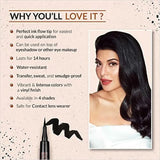 Colorbar Wink With Love 14Hrs Stay Gel Eyeliner Black Charm-001 | Shine| Water-Resistant | Smudge Proof | Lasts For 14 Hours