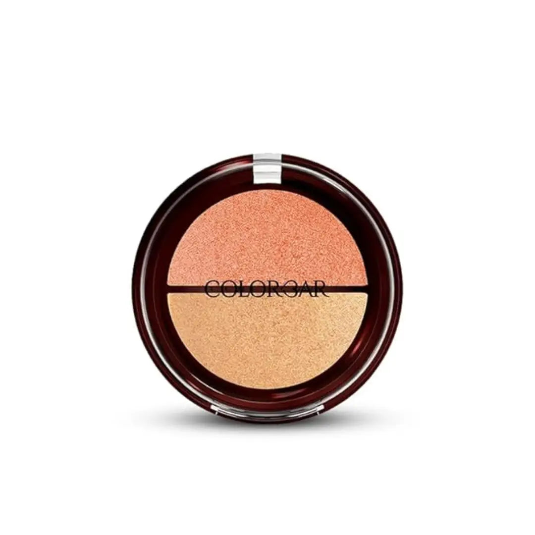Colorbar Sexy Twosome Highlighter | Long wearing | Multidimensional effect | Light weight | Gives seamless complexion | 100% Vegan
