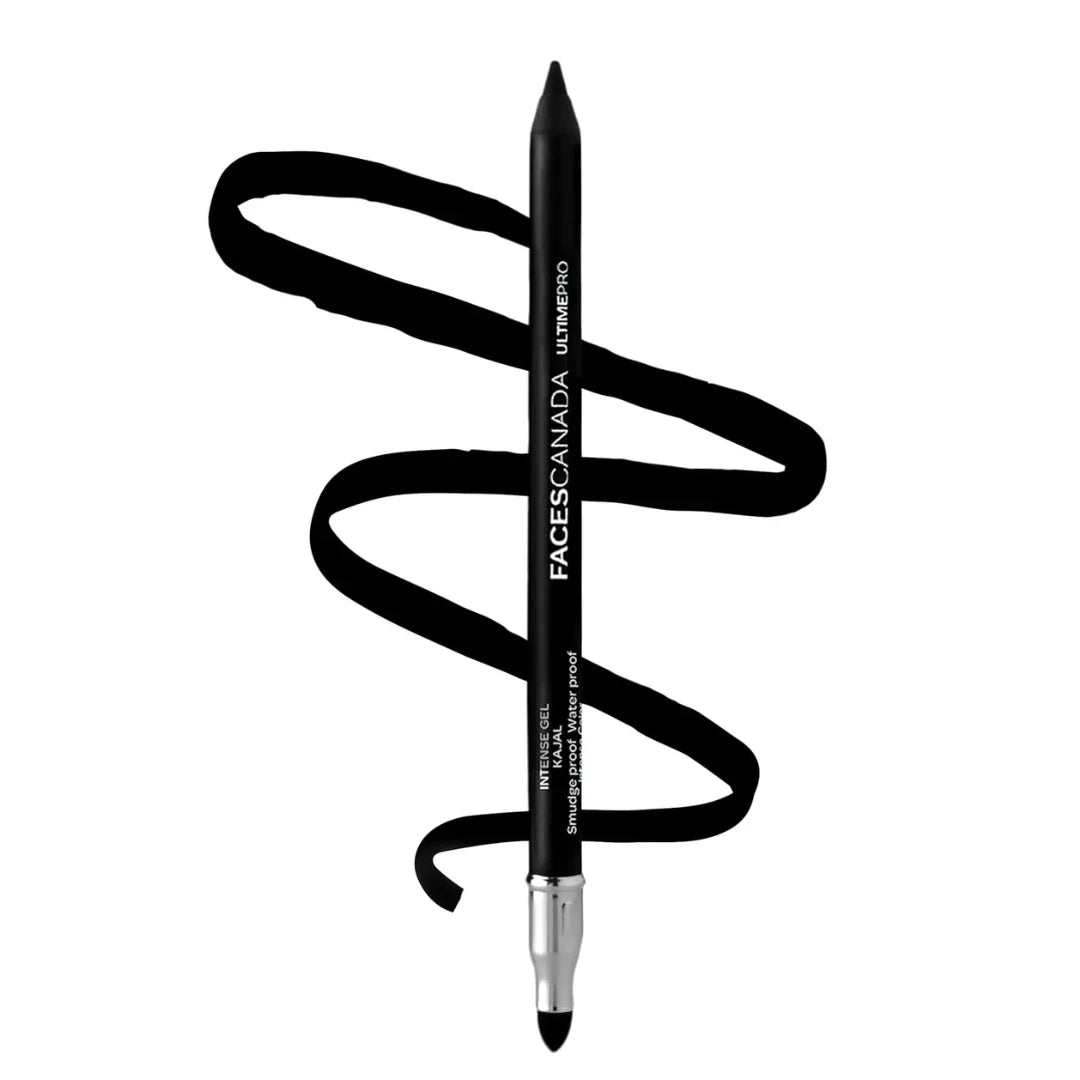 Faces Canada Ultime Pro Intense Gel Kajal With Free Sharpener.