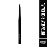 Colorbar cosmetics Intensely Rich Kajal-Creatively, Black, 0.30 g, Matte Finish