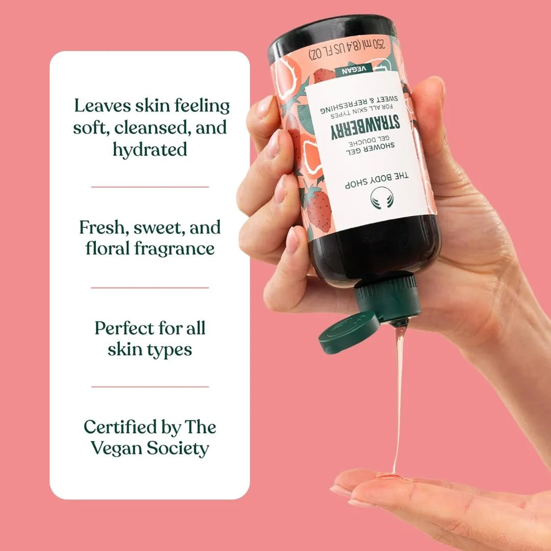 thebodyshopstrawerry - The Body Shop Shower Gel 250 Ml - Looknstyle