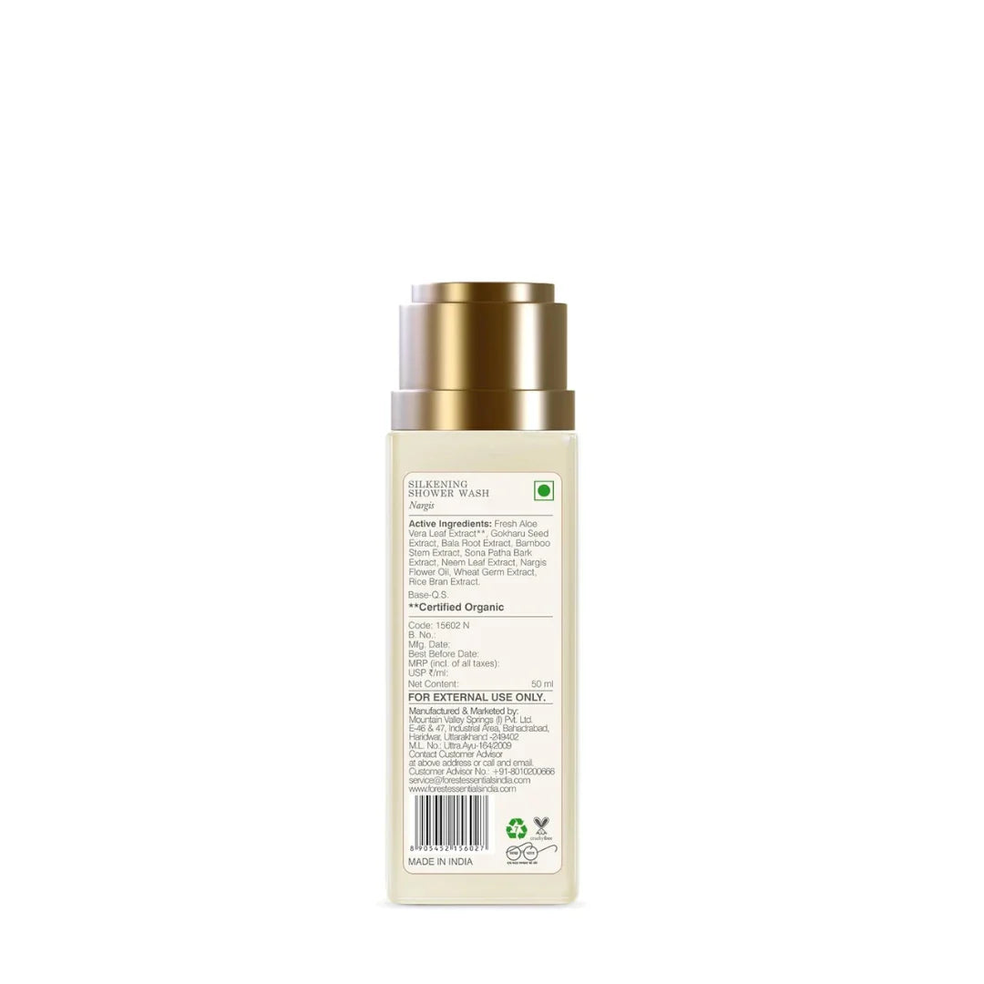 Forest Essentials Silkening Shower Wash Nargis