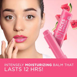 fc lip blam - FACESCANADA Color Lip Balm - Watermelon 02, 4.5g | Pink Tint | 12HR Moisture | SPF 15 | Shea Butter, Vitamin C & E Enriched | Hydrating & Nourishing For Dry Chapped Lips | Softens Lips pack of 1 - Looknstyle