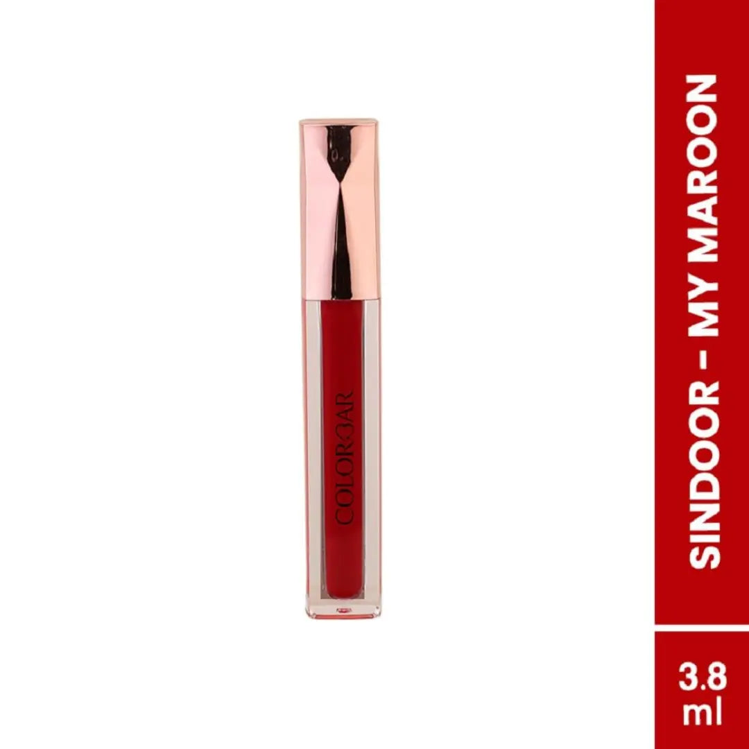 Colorbar Cosmetics Sindoor, Maroon, 3.8 ml | Smudge proof formula | Long lasting