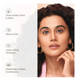 sblipstick - Swiss Beauty Glitter Color Change Gel Lipstick | Moisturising | Glossy Finish | Gives a Natural Colour | Lightweight | Shade - 01, 3.6gm - Looknstyle