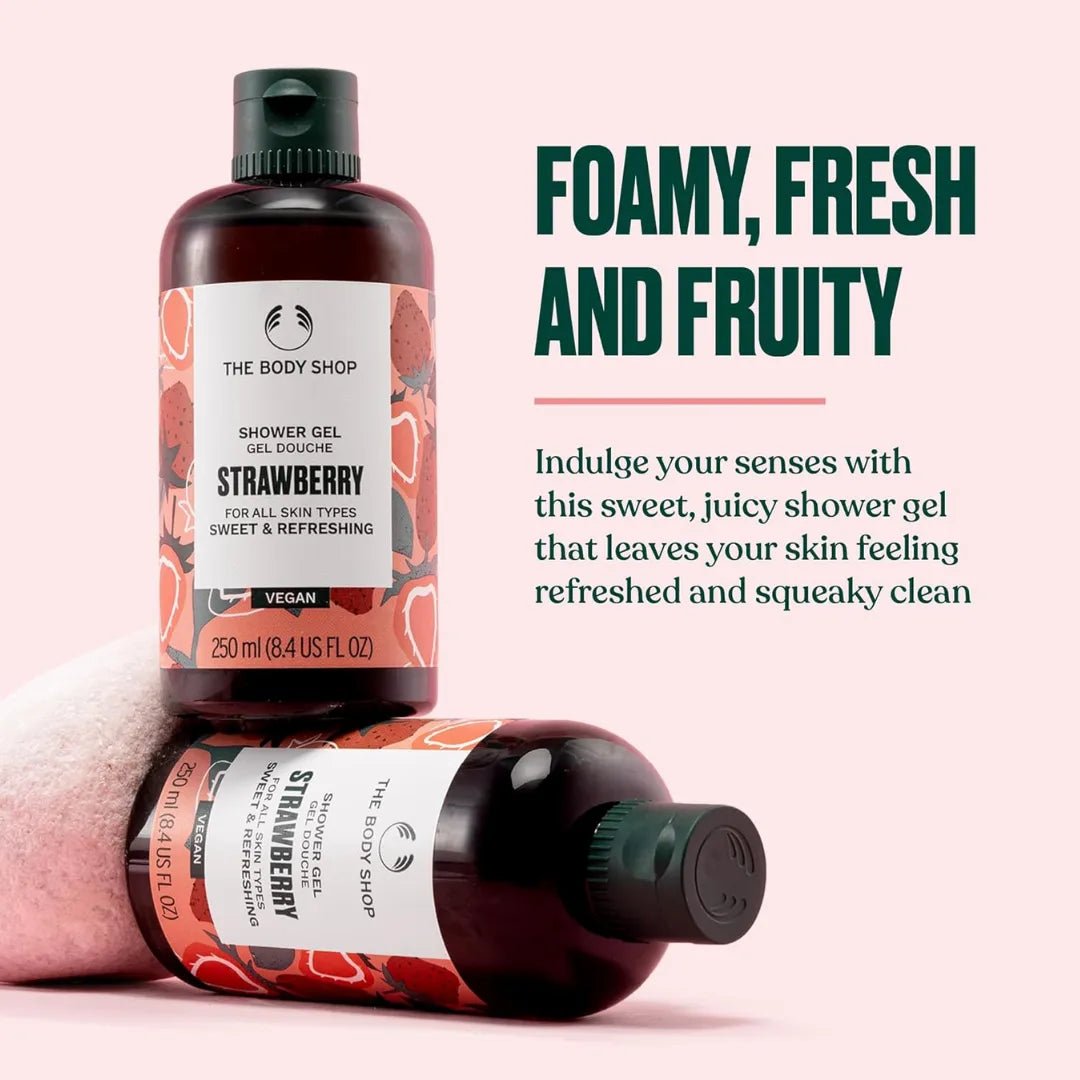 thebodyshopstrawerry - The Body Shop Shower Gel 250 Ml - Looknstyle