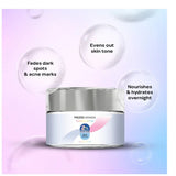 Fccomfyglownightcream - Faces Canada Comfy Glow 2% Kojic Acid Night Cream 45gm - Looknstyle