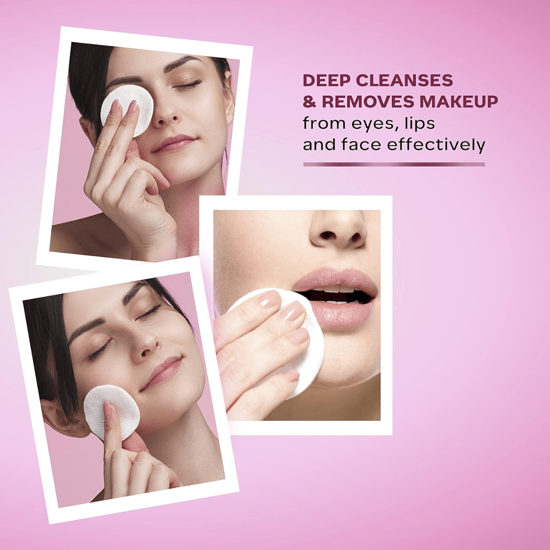 fcmakeup remover - FACESCANADA Triple Impact Makeup Remover, 120 Ml | With Rose Water | 3 - In - 1 Cleanse, Tone & Nourish | Deep Cleanses & Removes Makeup For Eyes, Lips & Face | Bi - Phasic Formula - Looknstyle
