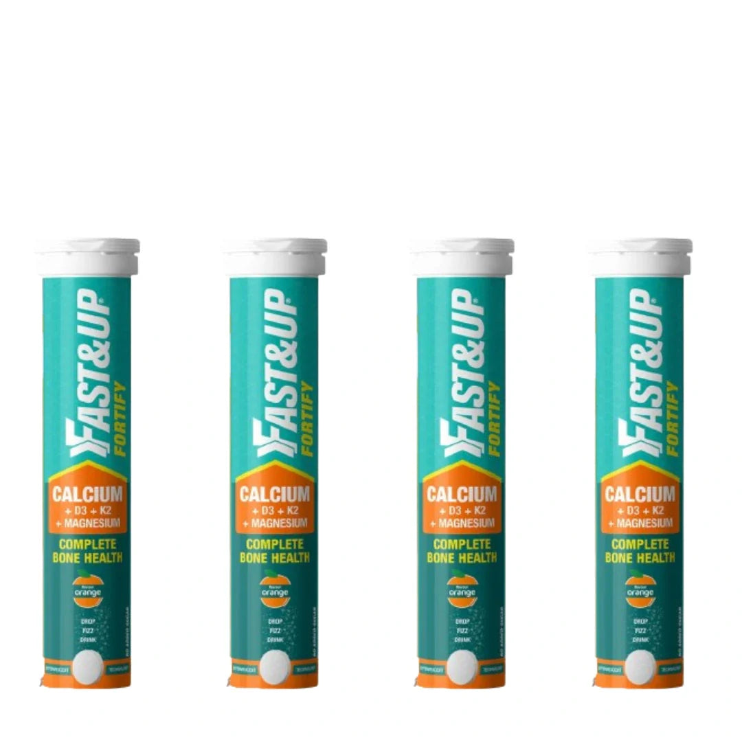 Fast&Up Fortify - Calcium with Essential Vitamin D3 for Complete Health Support - Vitamin D3, Calcium (pack of 4)