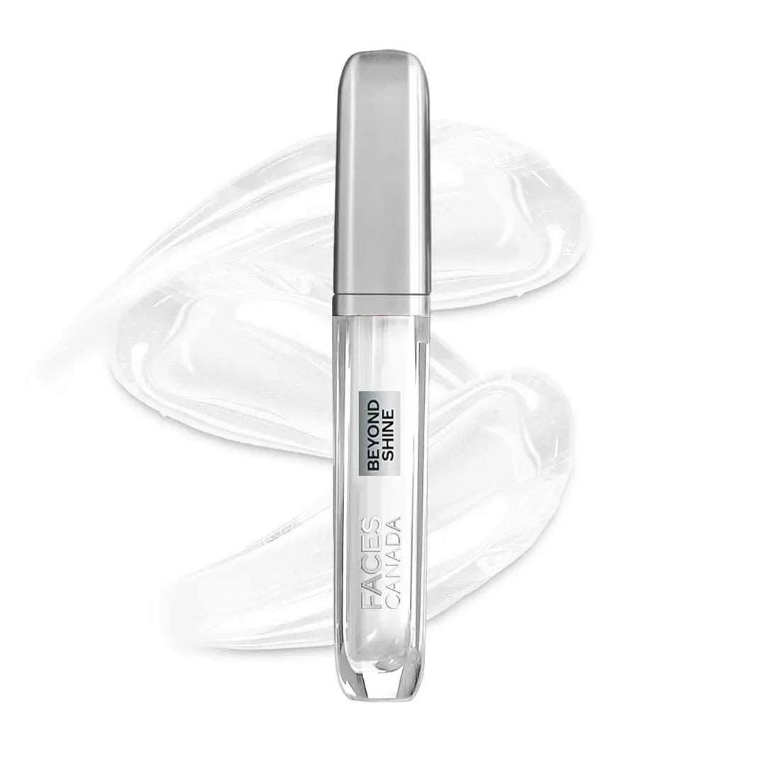 FACESCANADA Beyond Shine Lip Gloss - Twinster, 3ml | Lightweight Non-Sticky Luxurious Texture For Glossy Lips | Instant Shine | Fuller, Supple & Plump Lips | Macadamia Oil For Hydration