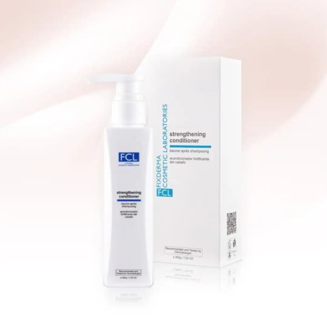 fcl conditioner - FCL Strengthening Hair Conditioner For Women & Men | Strengthens, Shiny & Healthy | Conditioner For Dry Hair | Paraben & Sulphate Free - 200gm - Looknstyle