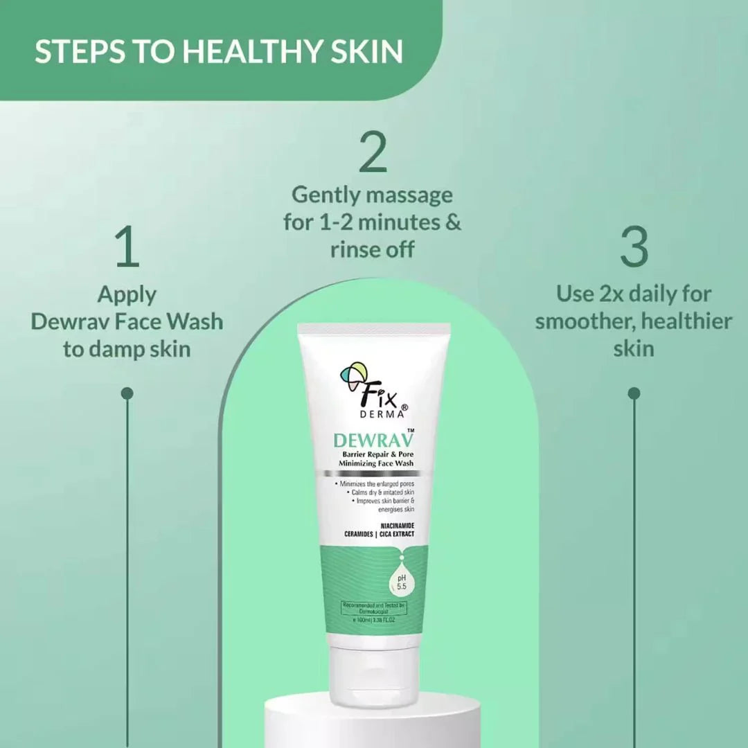 Fixderma Durave Barrier Repair Face Moisturizer with Ceramide, Peptide & Mango butter - Deals999