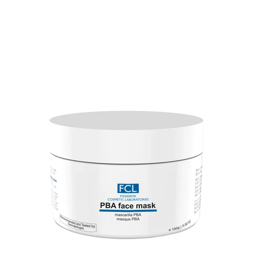 fcl pba mask - FIXDERMA FCL Brightening Face Mask | Kojic Acid Face Mask With Hyaluronic Acid For Glowing Skin | With PHA, BHA & AHA | Exfoliates Dead Skin & Shrinks Open Pores - 100Gm - Looknstyle